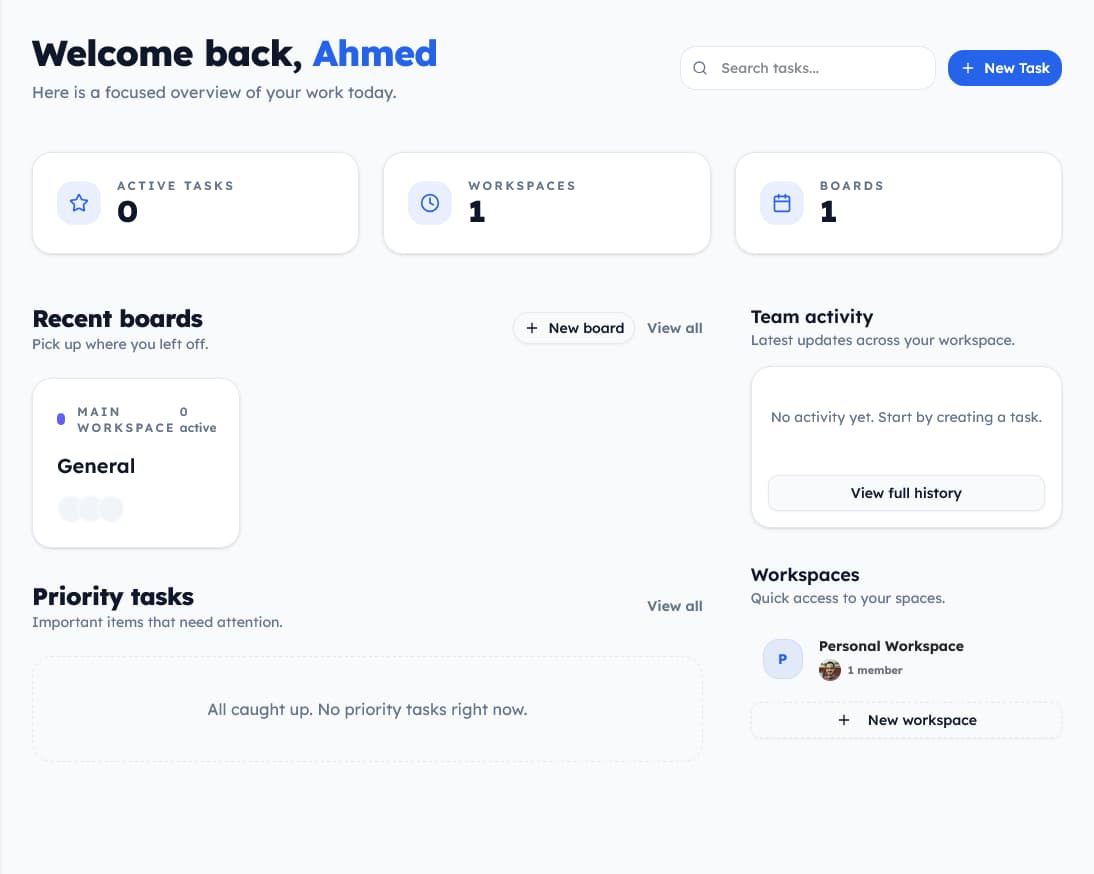 Task Hub — MCP-Driven Project Management - 1
